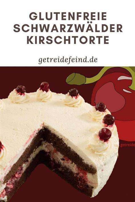 Infografik: Zutatenalternativen für glutenfreie Schwarzwälder Kirschtorte (Mehle, Milch, Süße)