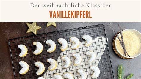 Infografik: Zutatenliste für das Vanillekipferl-Dessert