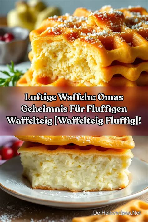 Infografik: Zutatenverhältnis für knusprige vs. fluffige Waffeln