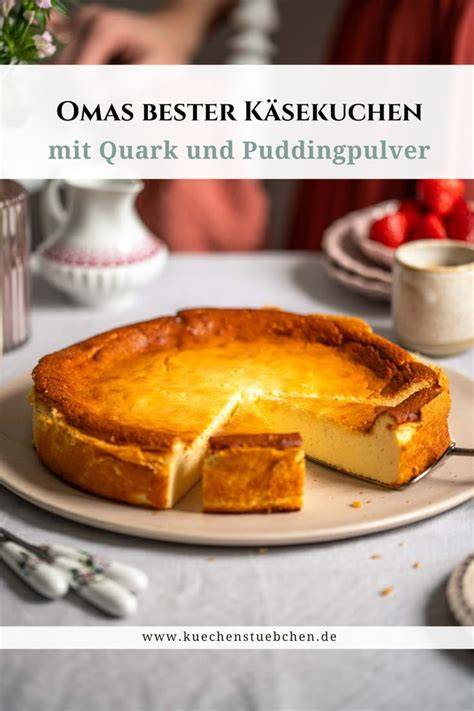 Infografik: Zwei Varianten - klassischer Käsekuchen mit Speisestärke vs. mit Puddingpulver