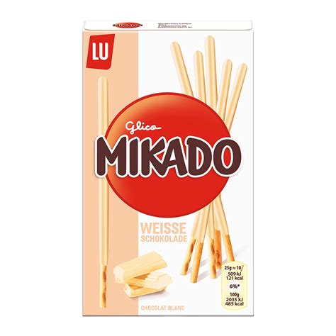 Infografik Allergene weiße Schokolade Mikado
