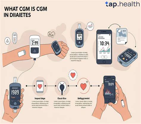 Infografik CGM vs. Fingerblattmessung