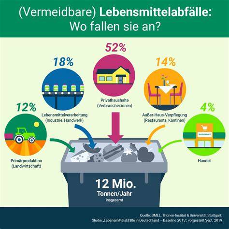 Infografik Lebensmittelverschwendung