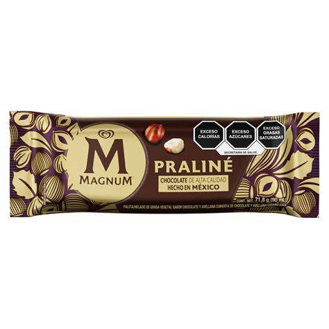 Infografik Magnum Praline Zutaten und Allergene