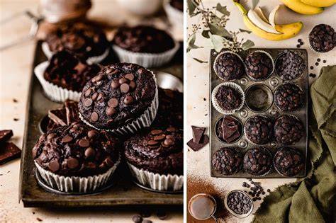Infografik Nährwert Schoko-Bananen-Muffins