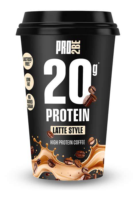 Infografik Nährwerte: 250 kcal, 12,5 g Protein pro Becher