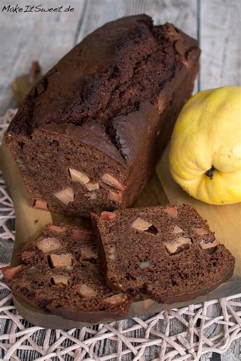 Infografik Nährwerte Schoko Quitten Kuchen
