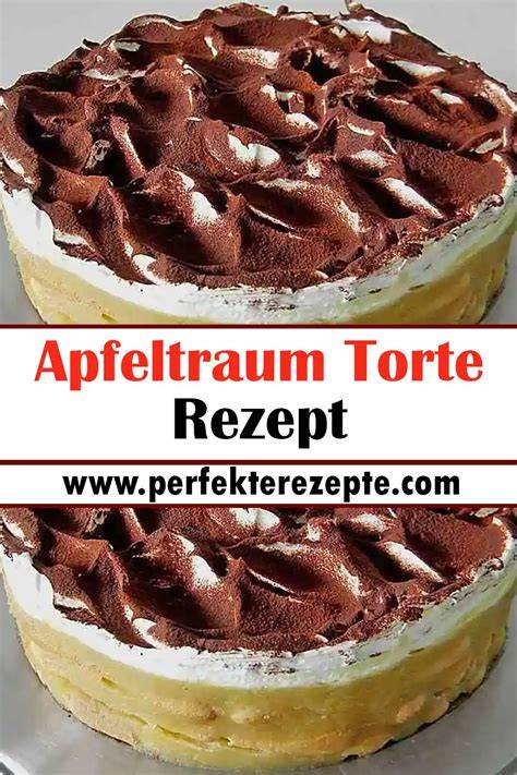 Infografik Nährwerte und Bewertung der Apfeltraum Torte