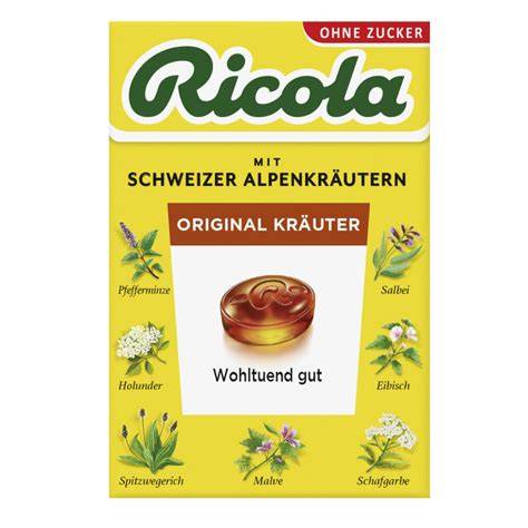 Infografik Ricola 13 Schweizer Kräuter