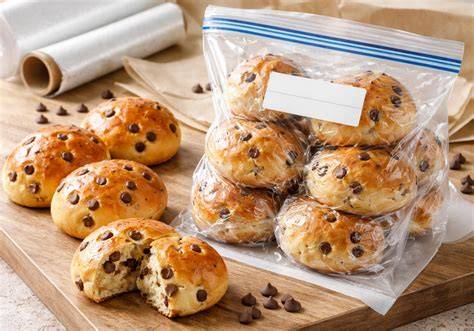 Infografik Schokobrötchen einfrieren und aufbacken