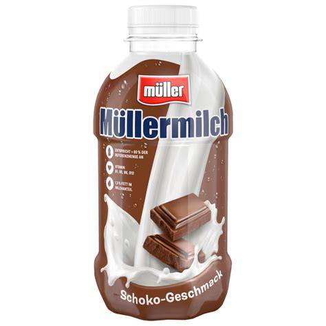 Infografik Zutaten Müllermilch Schoko