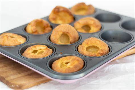 Infografik Zutaten und Zubereitung Yorkshire Pudding