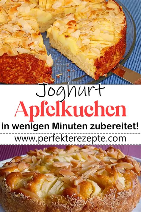 Infografik Zutatenanteile Apfelkuchen Joghurt