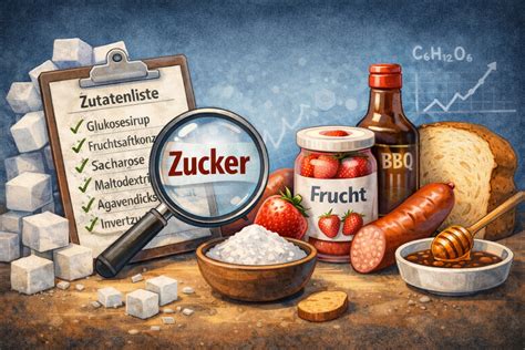 Infografik Zutatenliste: Begriffe, auf die Laktoseintolerante achten sollten