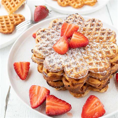 Infografik Zutatverhältnisse Waffeln und Pfannkuchen