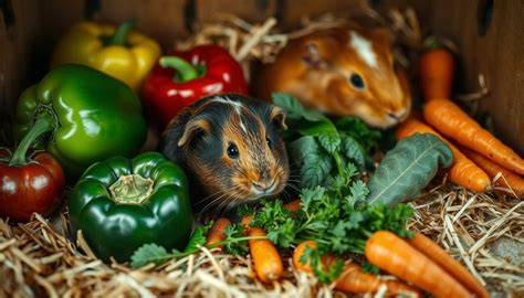 Infografik artgerechte Meerschweinchen-Ernährung