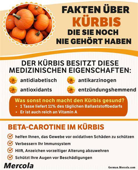 Infografik der wichtigsten Nährstoffe in Kürbiskernen