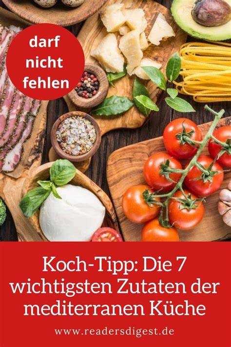 Infografik der wichtigsten Zutaten