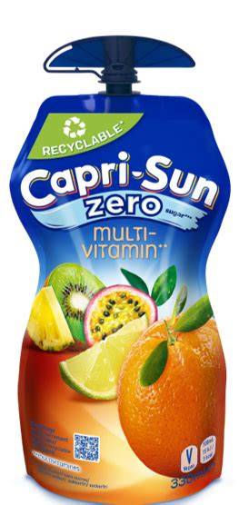 Infografik zu Inhaltsstoffen Capri Sun Zero Multivitamin