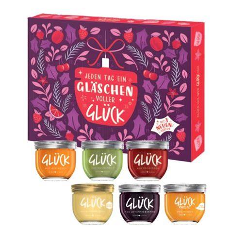 Infografik zu Zutaten und Qualitätsmerkmalen der GLÜCK Mini Marmeladen