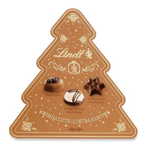 Infografik zu den Allergenen in Lindt Truffel Weihnachtskostbarkeiten