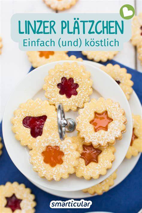 Infografik zum Erwärmen von Marmelade für Linzer Plätzchen