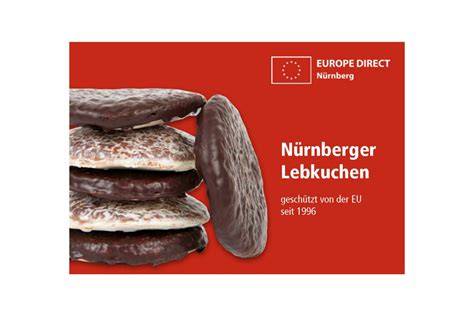 Infografik zur Geschichte und Verbreitung von Nürnberger Lebkuchen