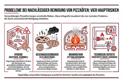Infografik zur Wärmezonen im Pizzaofen: direkte Hitze, indirekte Hitze, Heißluftgaren
