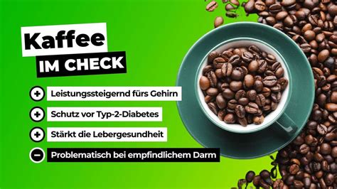 Infografik zur Zusammensetzung und gesundheitlichen Wirkung von schwarzem Kaffee