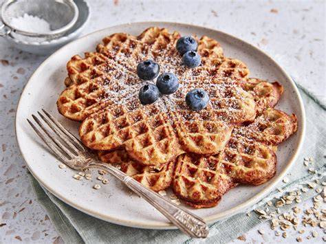 Ingredienzenübersicht: Haferflocken-Waffeln mit Nüssen