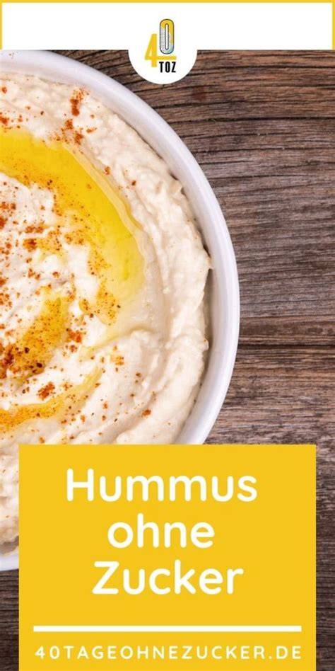 Inhaltsstoffe, Zutatenliste, Hummus ohne Zucker