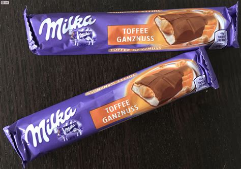 Inhaltsstoffe Milka Toffee Ganznuss - grafische Übersicht
