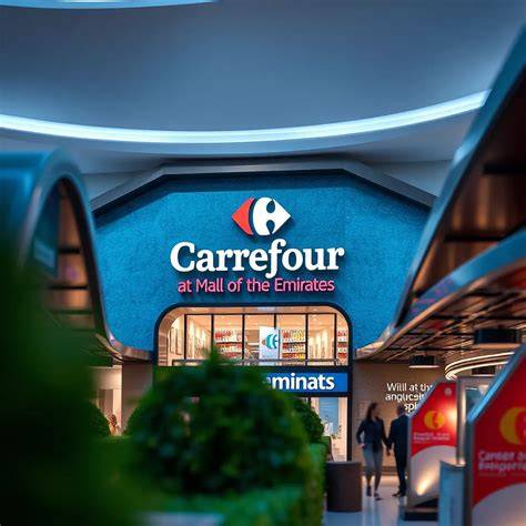 Innenansicht Carrefour Mall of the Emirates