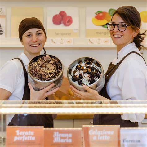 Innenbereich Il Gelato mit Gästen