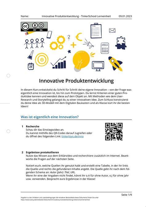 Innovative Produktentwicklung Lebensmittelindustrie