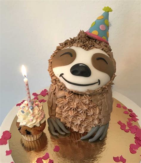 Inspiration für Faultier Torte und andere Kindertorten