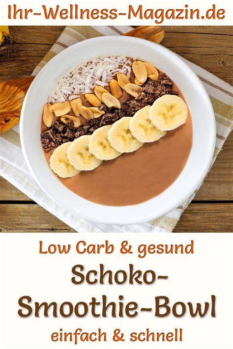 Inspirations- und Motivationsbild: Gesundes Leben mit Schoko-Bowl