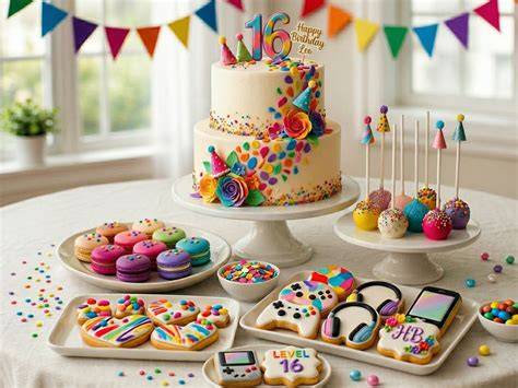 Inspirations-Collage: Torten, Cupcakes, Cakepops