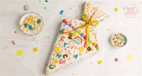 Inspirierende Schultüten-Kuchen