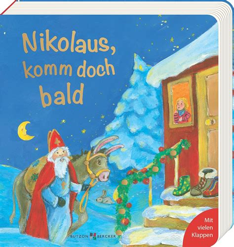 Interaktive Fühlelemente im Nikolaus-Bilderbuch