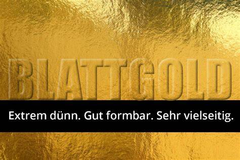 Internationale Beispiele für Blattgold in Lebensmitteln