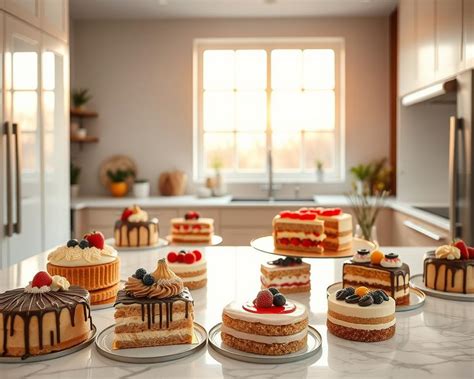Internationale Klassiker und moderne Kuchenvariationen