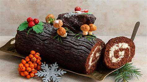 Internationale Weihnachtsdesserts: Bûche, Panettone, Risalamande