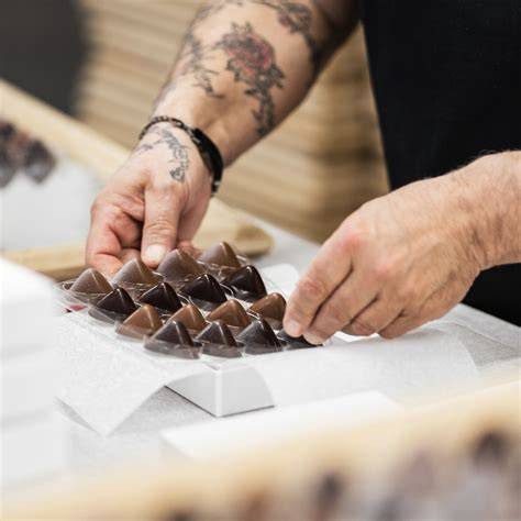 Italienische Chocolaterie: Tartufo-Produktion