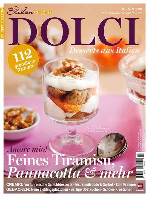 Italienische Pastisserien: Dolci-Variationen