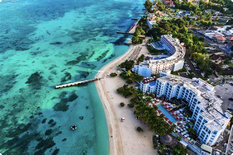 Jamaika-Map: Montego Bay, Kingston, Appleton Estate, Negril