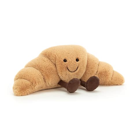 Jellycat Amuseable Croissant und Freunde in einer fantasievollen Szene
