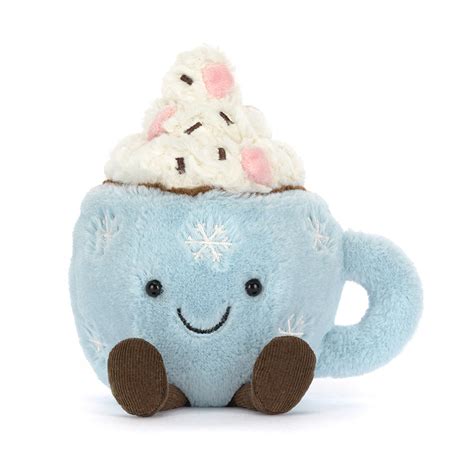 Jellycat Amuseables Hot Chocolate mit Marshmallows als Geschenkidee