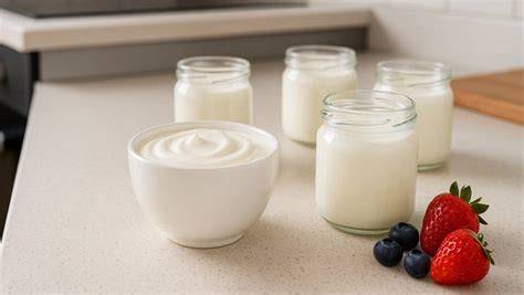 Joghurt Fermentation und Herstellung