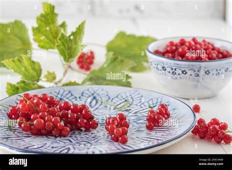 Johannisbeeren in Schüssel